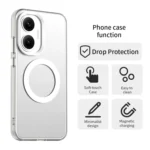Candy Magsafe PC Hybrid TPU Phone Case, For Xiaomi Poco F7, For Xiaomi 15 Ultra - Image 5