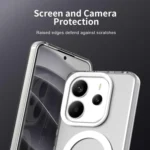 Candy Magsafe PC Hybrid TPU Phone Case, For Redmi Note 14 4G 163.25mm, For Redmi A4 - Image 7