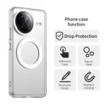 Candy Magsafe PC Hybrid TPU Phone Case, For Redmi K80 Pro, For Redmi Note 14 Pro 4G - Image 4