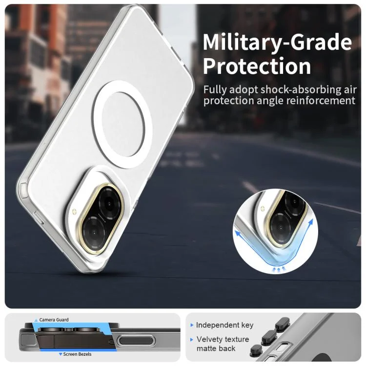 EDA007185435A_6.webp Candy Magsafe PC Hybrid TPU Phone Case, For Redmi A5 4G 171.7mm / Xiaomi Pcoc C71, For Redmi Note 14 4G 164.84mm - Image 7