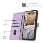 Embossed Kitten Phone Leather Case with Lanyard, For Xiaomi 15, For Xiaomi 14T Pro 5G Global, For Xiaomi 14T Global - Image 5