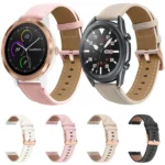 Rose Gold Buckle Leather Watch Band - Image 2