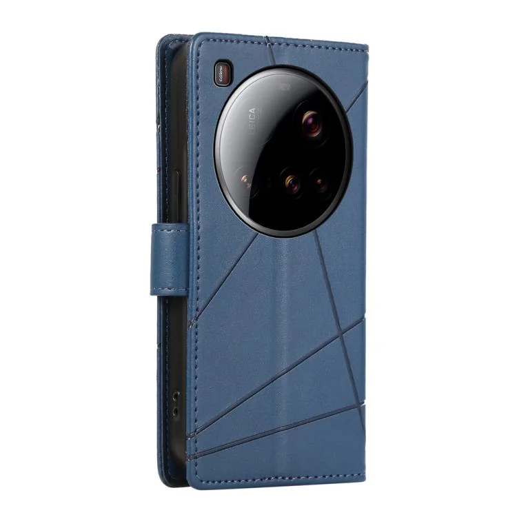 EDA007190805A_2.webp PU Genuine Leather Texture Embossed Line Phone Case, For Xiaomi 15 Ultra, For Xiaomi Poco X7 Pro / Redmi Turbo 4, For Xiaomi 15 Pro - Image 3