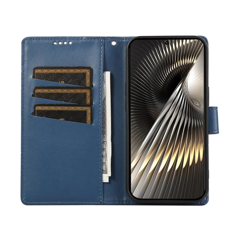 EDA007190805A_3.webp PU Genuine Leather Texture Embossed Line Phone Case, For Xiaomi 15 Ultra, For Xiaomi Poco X7 Pro / Redmi Turbo 4, For Xiaomi 15 Pro - Image 4