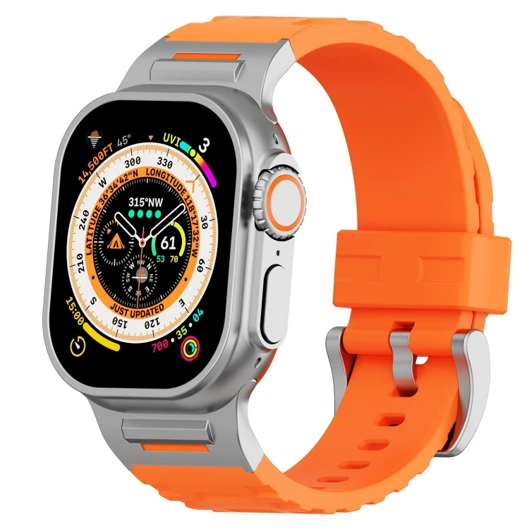 Trailblazer Silicone Watch Band, For Apple Watch 46mm / 49mm / 45mm / 44mm