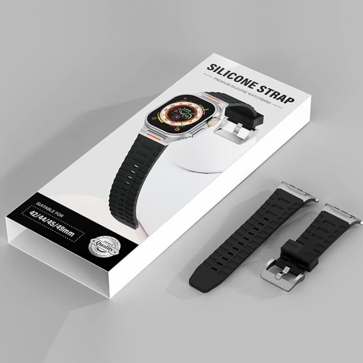 EDA0071962_B8.webp Trailblazer Silicone Watch Band, For Apple Watch 46mm / 49mm / 45mm / 44mm - Image 9