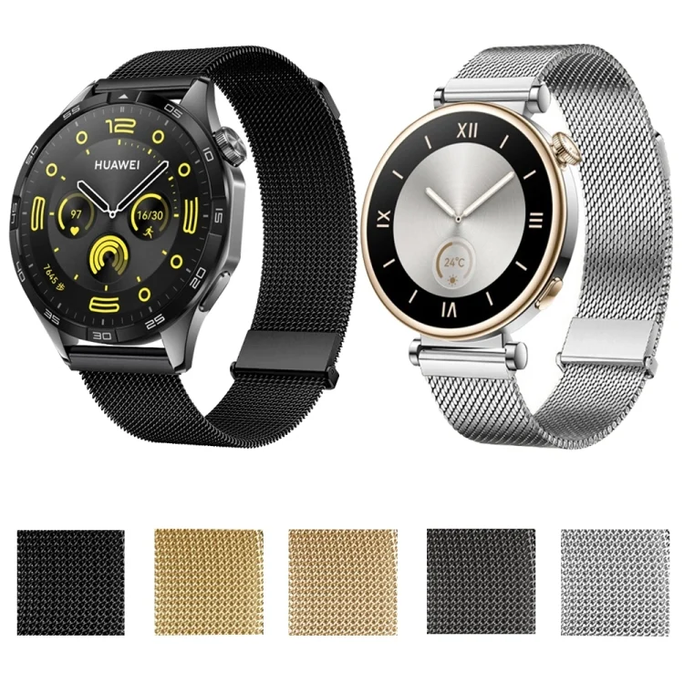 EDA0071964_B4.webp Daul-section Magnetic Milan Steel Mesh Watch Band - Image 5
