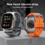 Trailblazer Oval Holes Silicone Watch Band, For Apple Watch 42mm / 41mm / 40mm / 38mm - Image 3