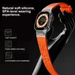 Trailblazer Oval Holes Silicone Watch Band, For Apple Watch 42mm / 41mm / 40mm / 38mm - Image 6