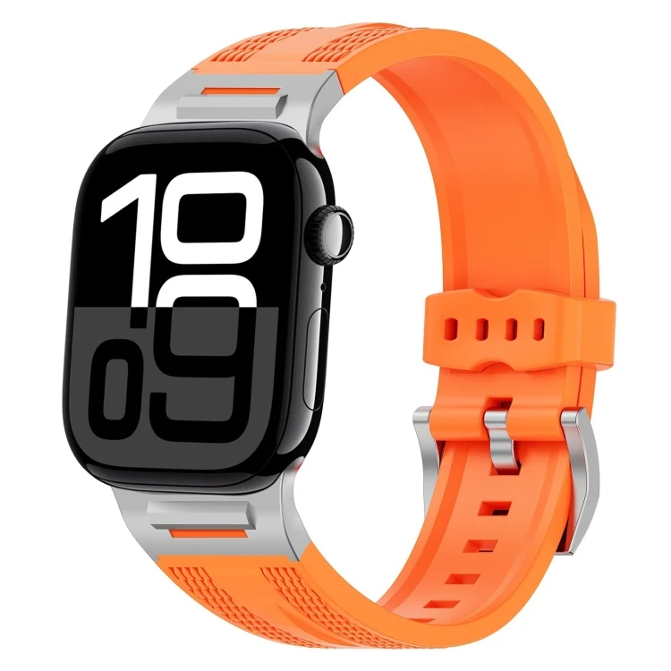 Trailblazer Woven Texture Silicone Watch Band, For Apple Watch 42mm / 41mm / 40mm / 38mm