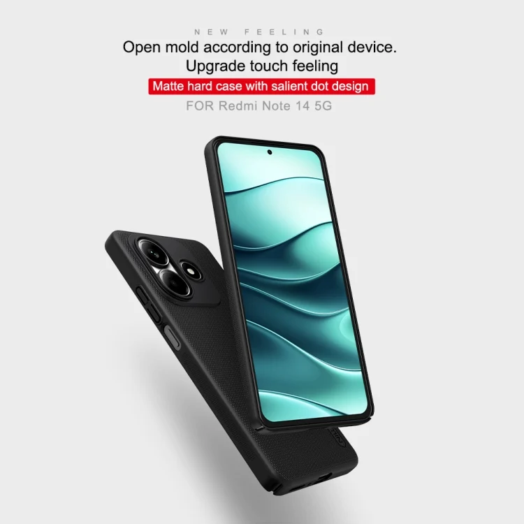 EDA007197301A_3.webp NILLKIN Frosted PC Phone Case, For Redmi Note 14 5G China, For Redmi Note 14 5G Global - Image 4