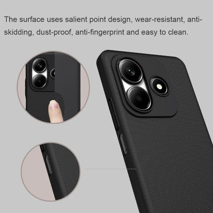 EDA007197301A_4.webp NILLKIN Frosted PC Phone Case, For Redmi Note 14 5G China, For Redmi Note 14 5G Global - Image 5
