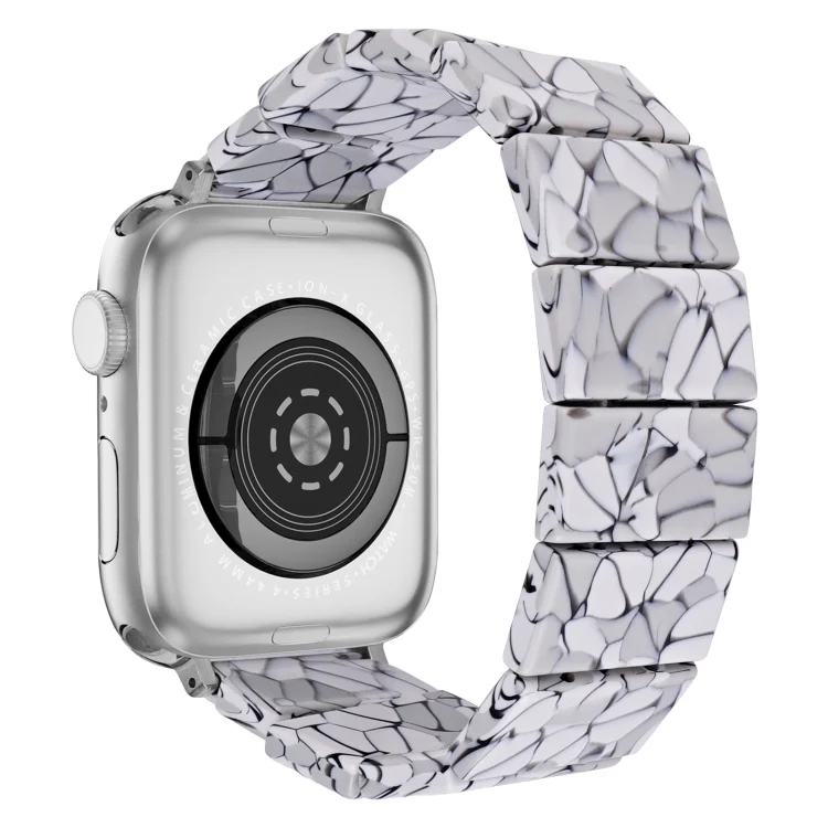 EDA007207201A_1.webp Stretch Rope Square Resin Watch Band, For Apple Watch 46mm / 49mm / 45mm / 44mm - Image 5