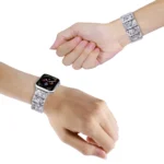 Stretch Rope Square Resin Watch Band, For Apple Watch 46mm / 49mm / 45mm / 44mm - Image 4