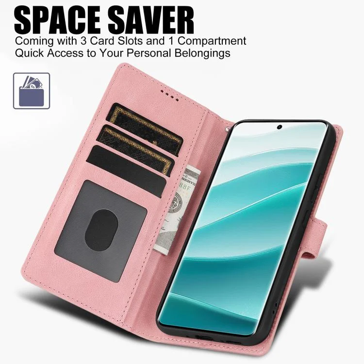 EDA007209208A_5.webp Fantasy Skin-feel Calfskin Texture Leather Phone Case, For Xiaomi Poco X7 5G, For Xiaomi Poco M7 Pro 5G, For Xiaomi 14T Pro, For Xiaomi 14T - Image 6