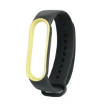 For Xiaomi Mi Band 5 Two-color TPE Replacement Strap Watchband