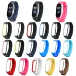 For Xiaomi Mi Band 5 Two-color TPE Replacement Strap Watchband - Image 2