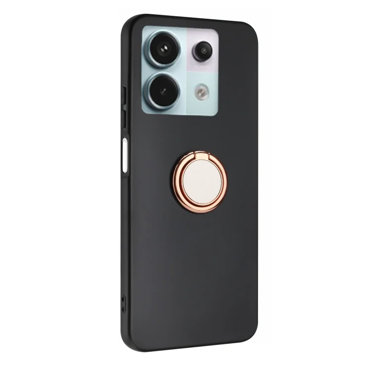 EDA007218410A_1.webp Matte Ring Holder TPU Phone Case, For Redmi Note 13 5G, For Redmi Note 13 Pro 5G, For Redmi Note 11 / Note 11S / Note 12S, For Redmi Note 12 Pro 4G / 11 Pro Global, For Redmi A1+ / A2+... - Image 2