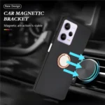 Matte Ring Holder TPU Phone Case, For Redmi Note 13 5G, For Redmi Note 13 Pro 5G, For Redmi Note 11 / Note 11S / Note 12S, For Redmi Note 12 Pro 4G / 11 Pro Global, For Redmi A1+ / A2+... - Image 6
