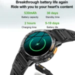 K65 1.43 inch Bluetooth Call Smart Watch, Support Heart Rate / Blood Oxygen - Image 14