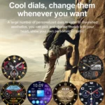 K65 1.43 inch Bluetooth Call Smart Watch, Support Heart Rate / Blood Oxygen - Image 7