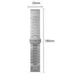 For Huawei GT4 46mm / GT5 46mm / GT5 Pro 46mm H-shaped Butterfly Buckle Stainless Steel Watch Band - Image 3