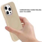 Mutural Karen Series Liquid Silicone MagSafe Magnetic Phone Case, For iPhone 16 Pro Max, For iPhone 16 Pro, For iPhone 16 - Image 3