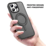 Mutural Armor Series MagSafe Magnetic Holder Phone Case, For iPhone 16 Pro Max, For iPhone 16 Pro, For iPhone 16 - Image 2