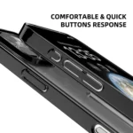 Mutural Jiantou Series Electroplating Hybrid PC Phone Case, For iPhone 16 Pro Max, For iPhone 16 Pro, For iPhone 16 - Image 4