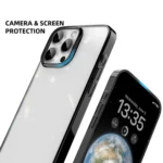 Mutural Jiantou Series Electroplating Hybrid PC Phone Case, For iPhone 16 Pro Max, For iPhone 16 Pro, For iPhone 16 - Image 5