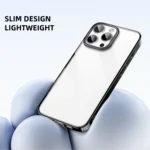 Mutural Jiantou Series Electroplating Hybrid PC Phone Case, For iPhone 16 Pro Max, For iPhone 16 Pro, For iPhone 16 - Image 6