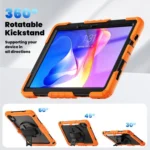 Turntable Holder Silicone Hybrid PC Tablet Case with Shoulder Strap, For Xiaomi Redmi Pad 2 - Image 5