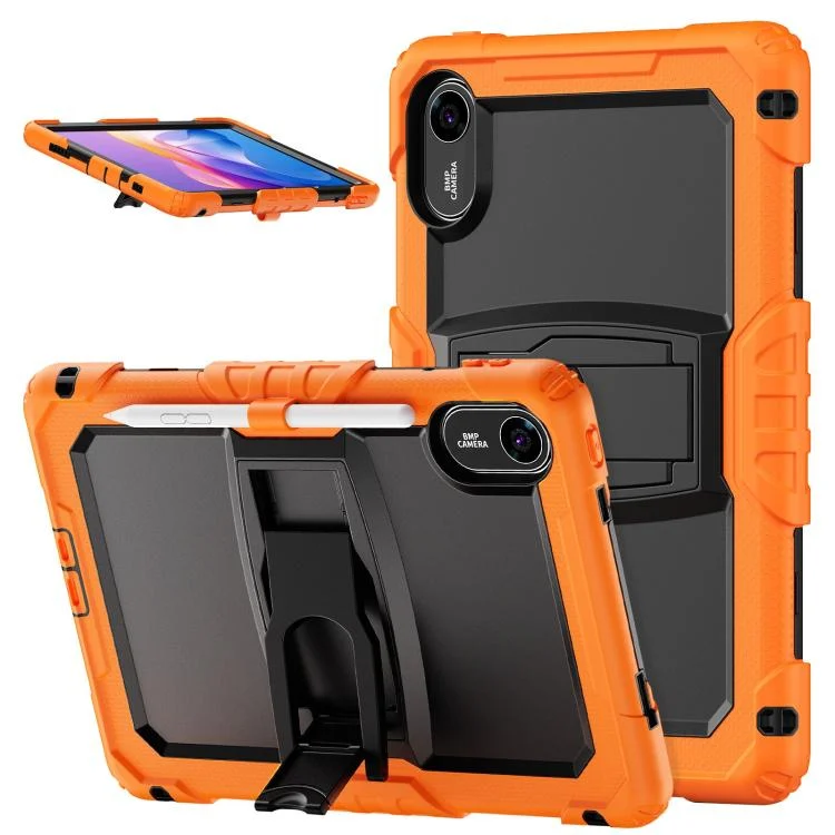 Silicone Hydric PC Tablet Case with Shoulder Strap & Holder, For Xiaomi Redmi Pad 2 11 2025, For Xiaomi Redmi Pad SE 8.7 2024
