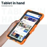 Silicone Hydric PC Tablet Case with Shoulder Strap & Holder, For Xiaomi Redmi Pad 2 11 2025, For Xiaomi Redmi Pad SE 8.7 2024 - Image 4