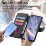 CaseNeo MagSafe RFID Anti-theft Retro Leather Phone Case, For OPPO A92s - Image 8