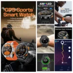 LEMFO K67 1.43 inch AMOLED Screen GPS Sports Smart Watch, Support Bluetooth Call / Health Monitoring - Image 2