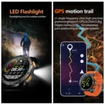 LEMFO K67 1.43 inch AMOLED Screen GPS Sports Smart Watch, Support Bluetooth Call / Health Monitoring - Image 4