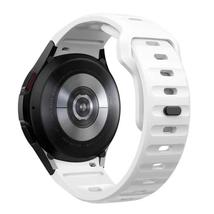 EDA007239701A_1.webp Wave Texture Reverse Buckle Silicone Watch Band - Image 7