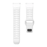 Wave Texture Reverse Buckle Silicone Watch Band - Image 9
