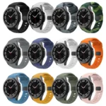 Wave Texture Reverse Buckle Silicone Watch Band - Image 3