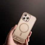 TOTU PC-25 Skin Feel MagSafe Magnetic Stand Phone Case, For iPhone 16 Pro Max, For iPhone 16 Pro, For iPhone 15 Pro Max, For iPhone 15 Pro - Image 5