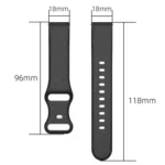Leopard Embossed Silicone Watch Band - Image 4