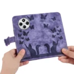 Butterfly Cat Embossing Flip Leather Phone Case, For Xiaomi Poco C75, For Xiaomi 14T Pro, For Xiaomi 14T - Image 6