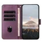 Triangle Pattern Buckle Clasp Leather Phone Case, For OPPO Reno14 Pro Global, For OPPO Reno14 Global - Image 3