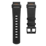 Stainless Steel Quick Release Leather Watch Band - Image 7