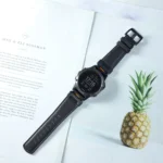 Stainless Steel Quick Release Leather Watch Band - Image 8
