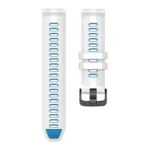 Two Color Steel Buckle Silicone Watch Band - Image 7