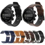 Steel Buckle 24mm Genuine Leather Watch Band - Image 2