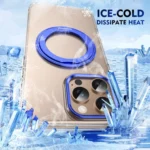 Ice-Cold Rotating Ring Holder PC MagSafe Phone Case, For iPhone 16 Pro Max, For iPhone 16 Pro, For iPhone 16 Plus - Image 4