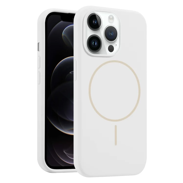 Liquid Silicone MagSafe Phone Case, For iPhone 12 Pro